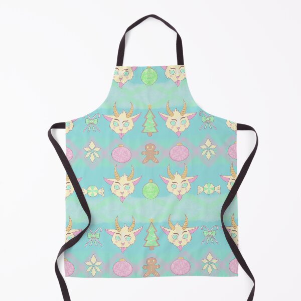 Item preview, Kawaii Blehping Krampus Ugly Sweater (pastel cute) designed and sold by ZombieCheshire.