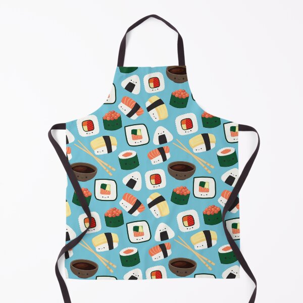 Item preview, Kawaii sushi pattern foodie designed and sold by GriffyPrints.