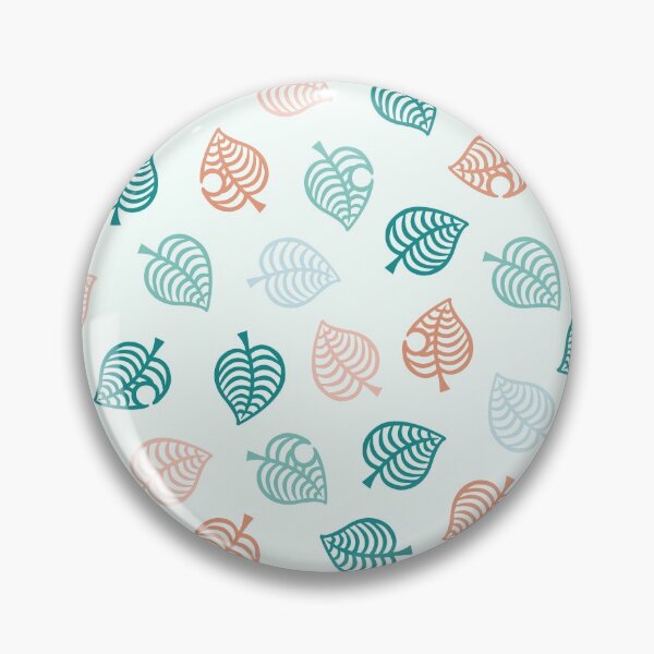 Item preview, Nook Leaf Aloha Logo - Ocean Beach Inspired Orange and Green Blue designed and sold by TheMajesticGoat.