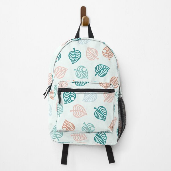 Item preview, Nook Leaf Aloha Logo - Ocean Beach Inspired Orange and Green Blue  designed and sold by TheMajesticGoat.