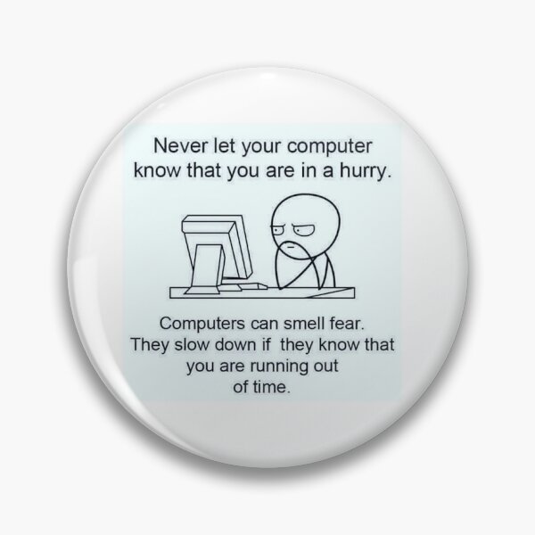 Item preview, Computers Can Sense Fear... BOAHAHA designed and sold by anthonyyoussef0.