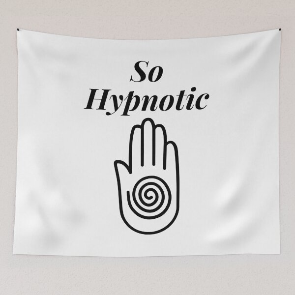 Item preview, So hypnotic - hypnotist trance happy ask swirl spiral hypnotize hypnotherpist magician sleepy humor pendelum designed and sold by CJCTEES.