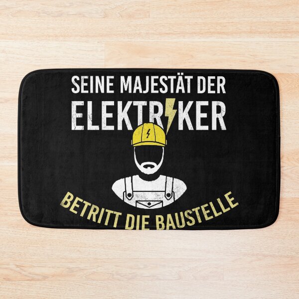 Item preview, His Majesty - the Electrician I Profession Fun designed and sold by ChrisFeil.