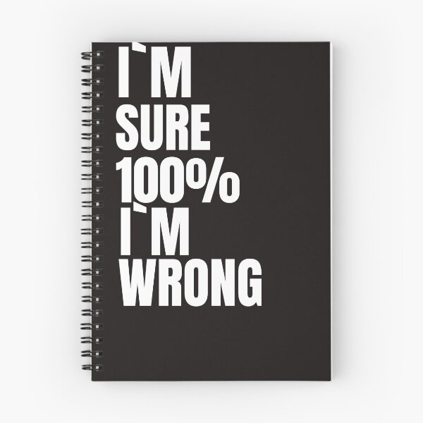 Item preview, I`M SURE 100% I`M WRONG designed and sold by GILLES VAZIRI.