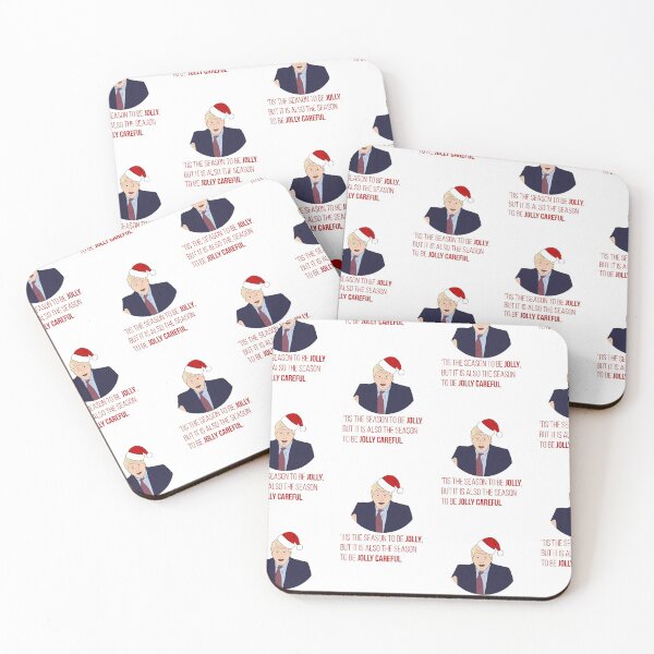 Item preview, Boris Johnson Jolly Christmas Quote designed and sold by art-fox.