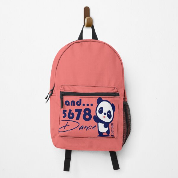 Item preview, 5678 and Dance Chinese characters 五六七八舞 panda navy designed and sold by Kudos5678.