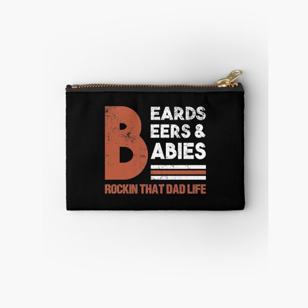 Item preview, Beards Beers & Babies Rockin That Dad Life Happy Father's Day Celebration Facial Hair Mustache Alcohol Pub Craft Daddy Grandpa designed and sold by shirti.