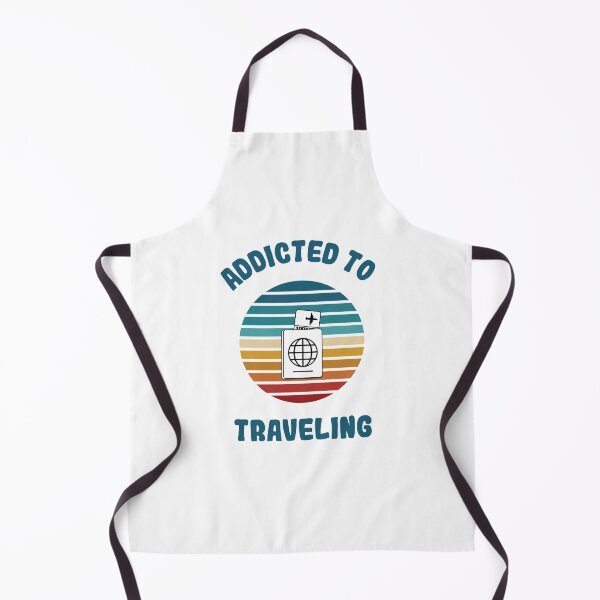 Item preview, Funny Gifts for Travelers - Addicted To Traveling designed and sold by WUOdesigns.