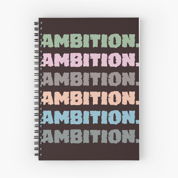 Item preview, Ambition motivation word gift for mum sister and wife - digital illustration designed and sold by OMCreative.