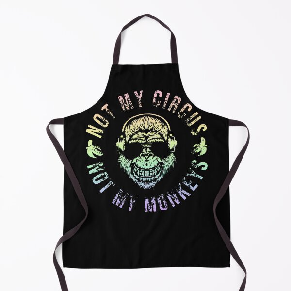 Item preview, Not My Circus Not My Monkeys Retro Design designed and sold by splashworks.