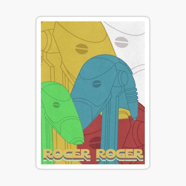 Vista previa del artículo con la obra «ROGER ROGER», diseñado y vendido por Laurensparkes.