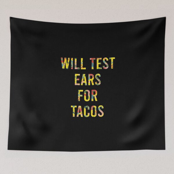 Item preview, will test ears for tacos floral designed and sold by Chamssou.