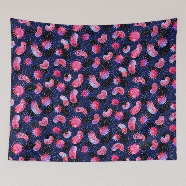 Item preview, Virus and Microbes Pattern designed and sold by creativinchi.