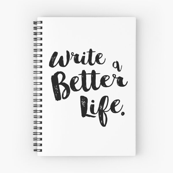 Item preview, Copy of Write a Better Life - White designed and sold by scriptblast.