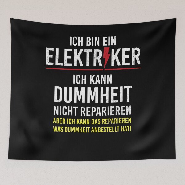 Item preview, Electrician I Funny Saying I Work Fun designed and sold by ChrisFeil.
