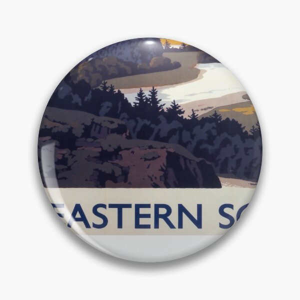 Item preview, retro classic Eastern Scotland poster designed and sold by CorasPosters.