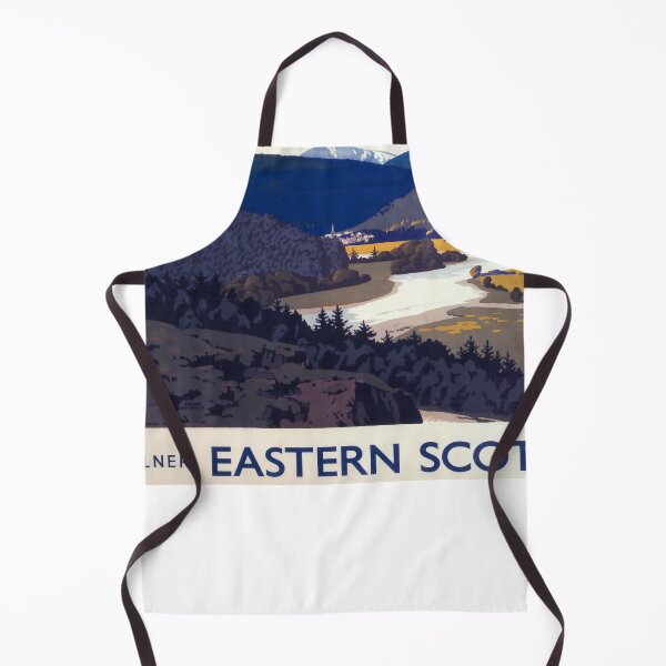 Item preview, retro classic Eastern Scotland poster designed and sold by CorasPosters.