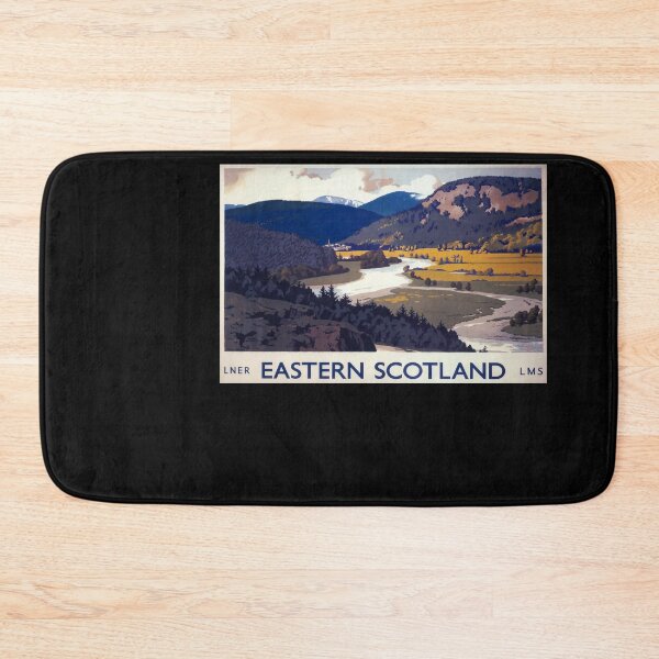 Item preview, retro classic Eastern Scotland poster designed and sold by CorasPosters.