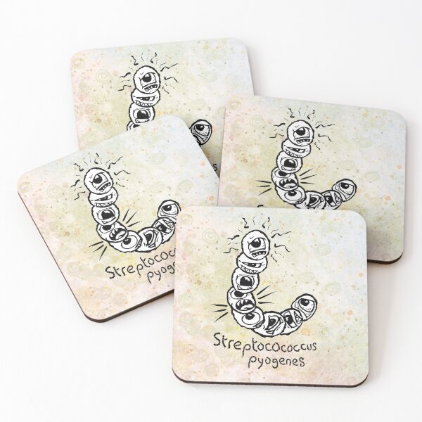 Item preview, Flesh-eating bacteria designed and sold by eliza-coli.