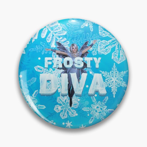 Aperçu de l'œuvre Frosty Diva créée et vendue par teepossible.