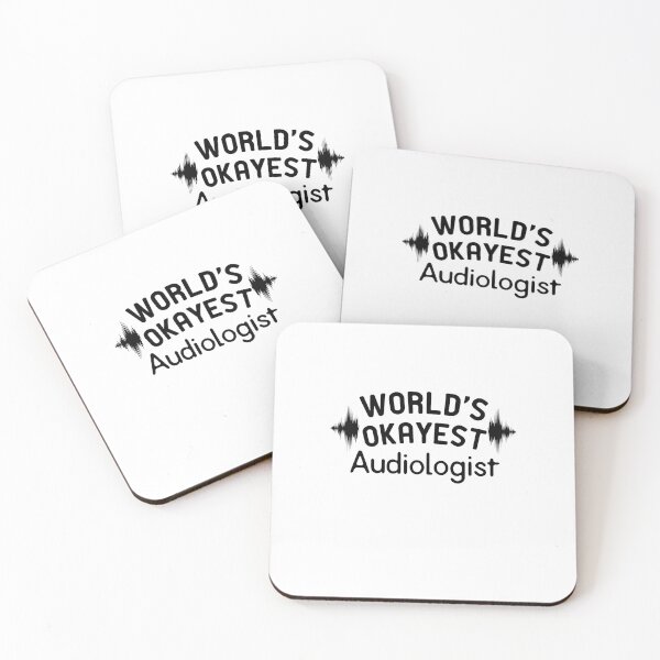Item preview, World's Okayest Audiologist designed and sold by Chamssou.