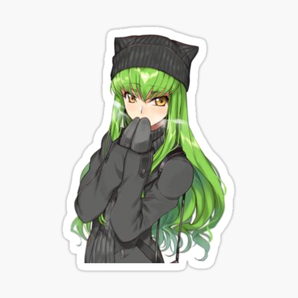 C C Code Geass Sticker By Eloisefario Redbubble