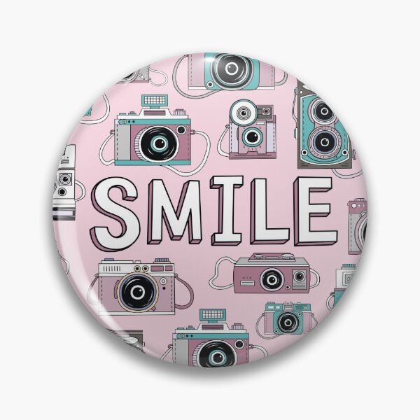 Item preview, Smile Vintage Cameras Pattern Photographer designed and sold by AugustDesign.