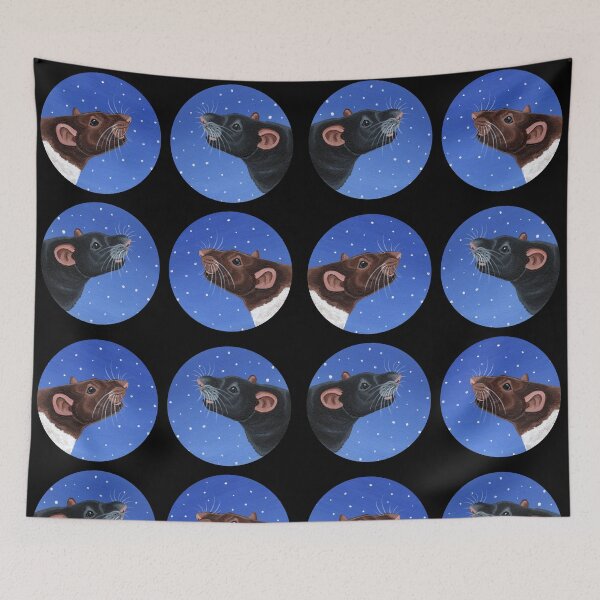 Item preview, Rats in the Snow designed and sold by WolfySilver.