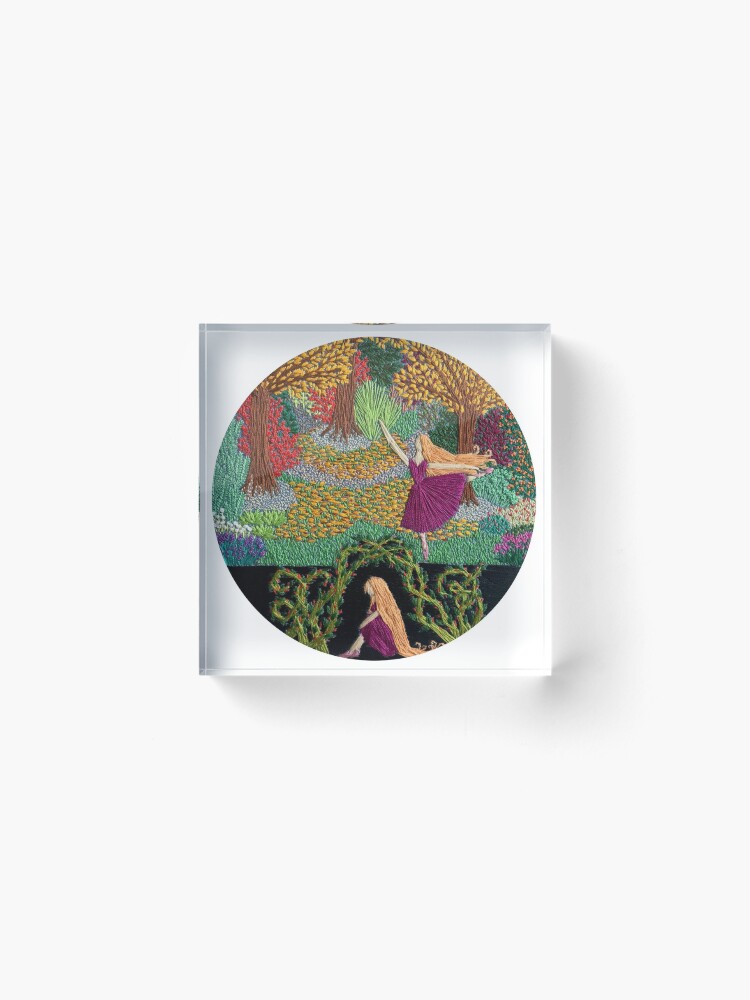 Thumbnail 2 of 5, Acrylic Block, Freedom to Dance designed and sold by SewingSongbird.