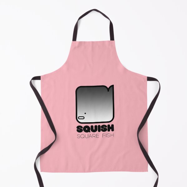 Item preview, Fun Fish Squish Square Fish Pink designed and sold by Quooki.