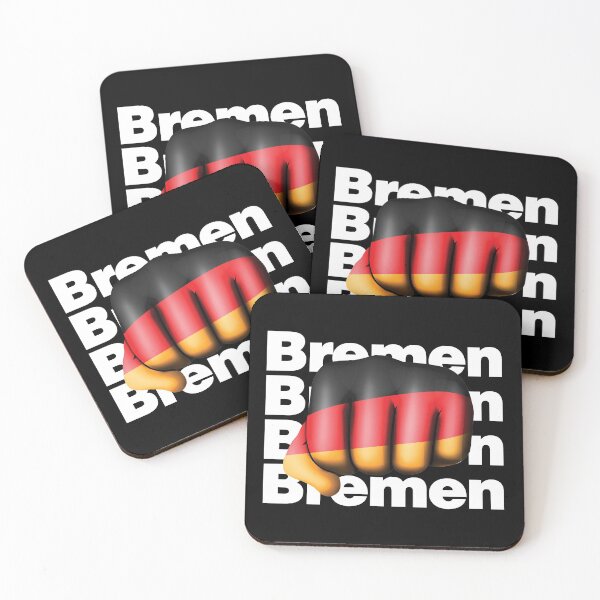 Item preview, Strong Bremen Germany Fist Deutschland Flag designed and sold by elhefe.