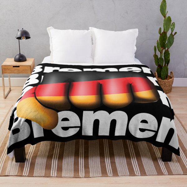 Item preview, Strong Bremen Germany Fist Deutschland Flag designed and sold by elhefe.