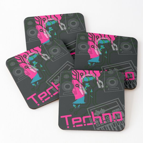 Artikelvorschau, Wir vertrauen auf Techno entworfen und verkauft von Fuzzy Lobster FuzzyLobster.com.