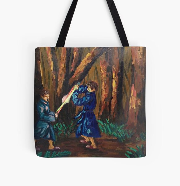 Robe Fight All Over Print Tote Bag