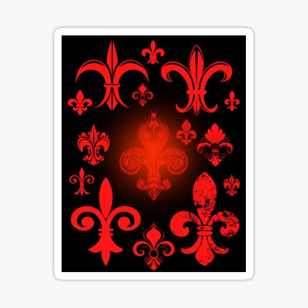 Aperçu de l'œuvre Fleur De Lis! créée et vendue par Mamalia.