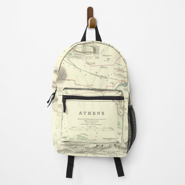 Item preview, Vintage Tourist Map of Athens (circa 1850) designed and sold by Vintage-TM.
