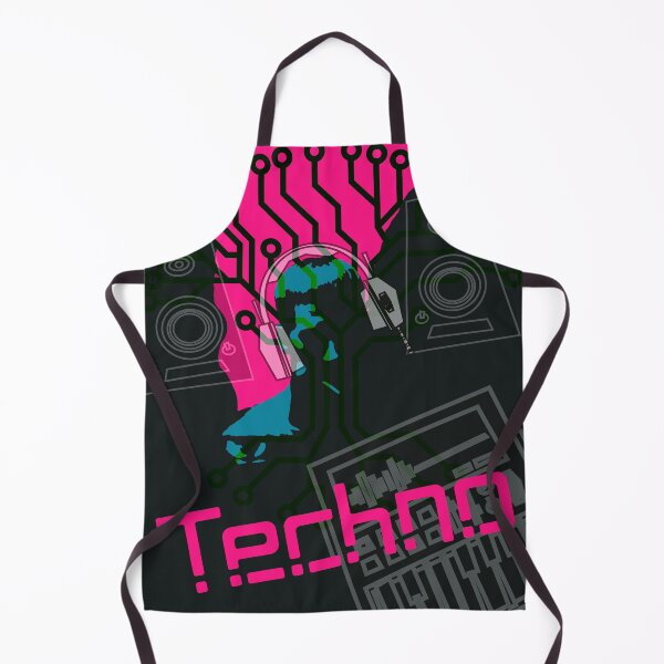 Item preview, In Techno We Trust designed and sold by Fuzzy Lobster FuzzyLobster.com.