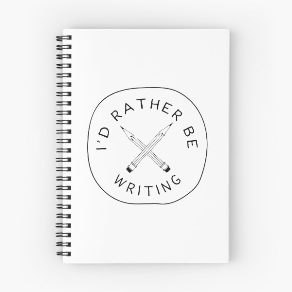 Item preview, I'd Rather Be Writing designed and sold by scriptblast.