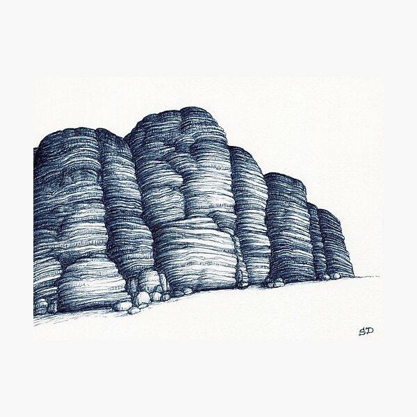 Rock formation #17 Photographic Print