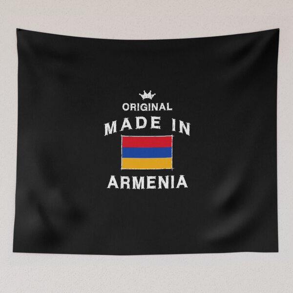 Item preview, Made in Armenia Armenian flag flag designed and sold by GeogDesigns.
