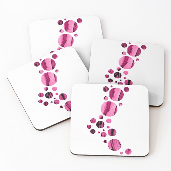 Item preview, FLAMINGO BUBBLES - Original handmade watercolor & inks fine art design  designed and sold by Azanza.