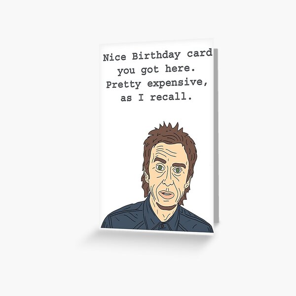 Superhans Birthday Card Peep Show Greeting Card By Art Artistic Redbubble 