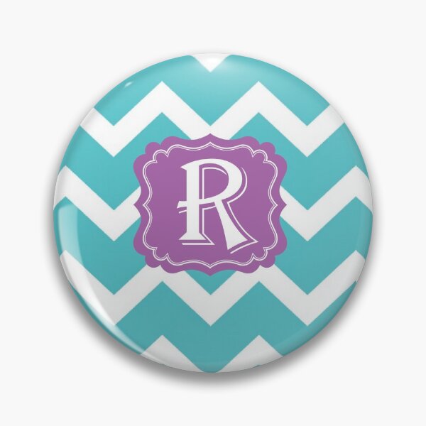 Item preview, R Turquoise designed and sold by MonogramMonkey.