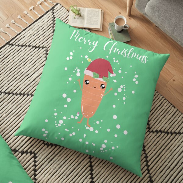 KIDS KEVIN THE CARROT CUSHION COVER FAMILY XMASS CHRISTMAS