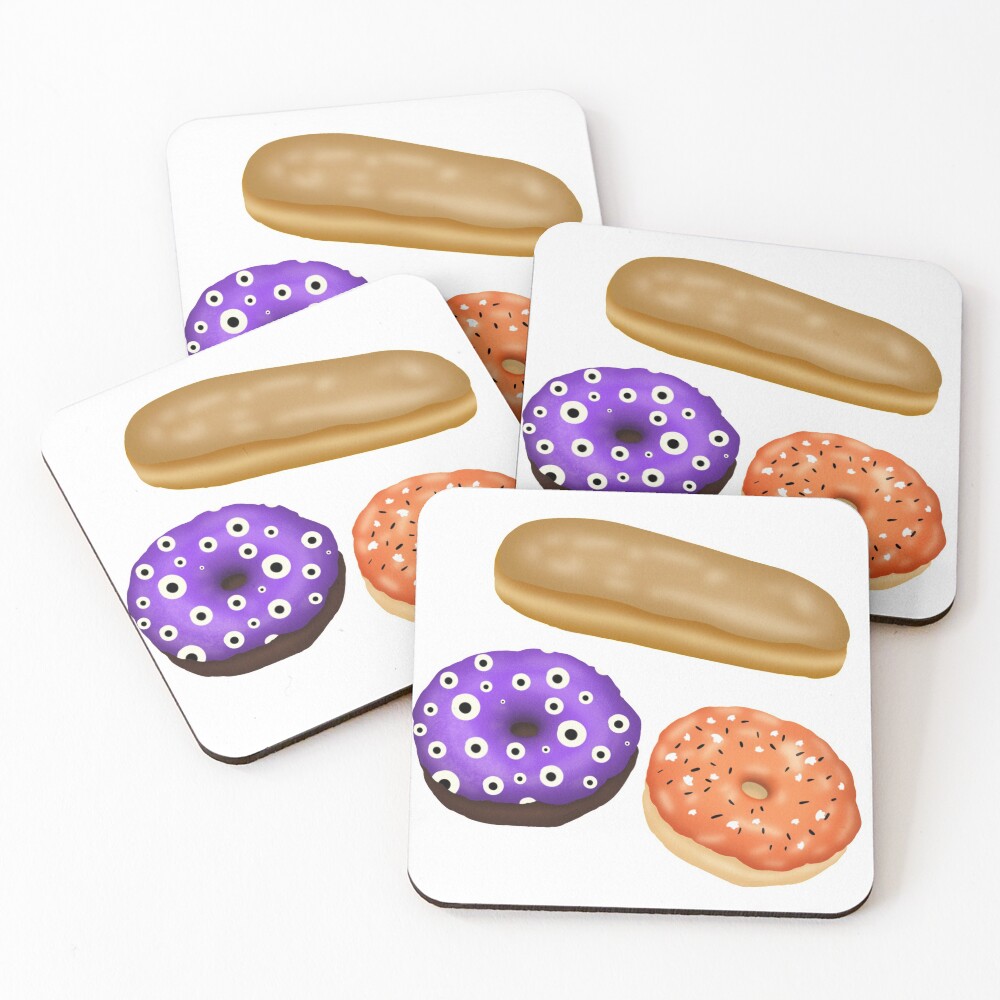 Item preview, Coasters (Set of 4) designed and sold by RosesinRetro.