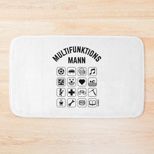 Item preview, Multifunctional Man (16 Icons / Smartphone Design) designed and sold by Roderix.