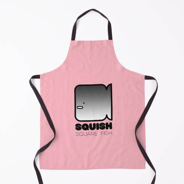 Item preview, Fun Fish Squish Square Fish Pink designed and sold by Quooki.