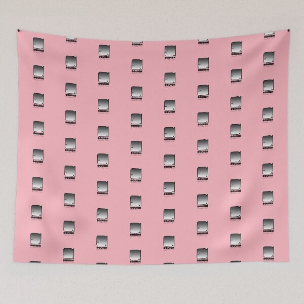 Item preview, Fun Fish Squish Square Fish Pink designed and sold by Quooki.
