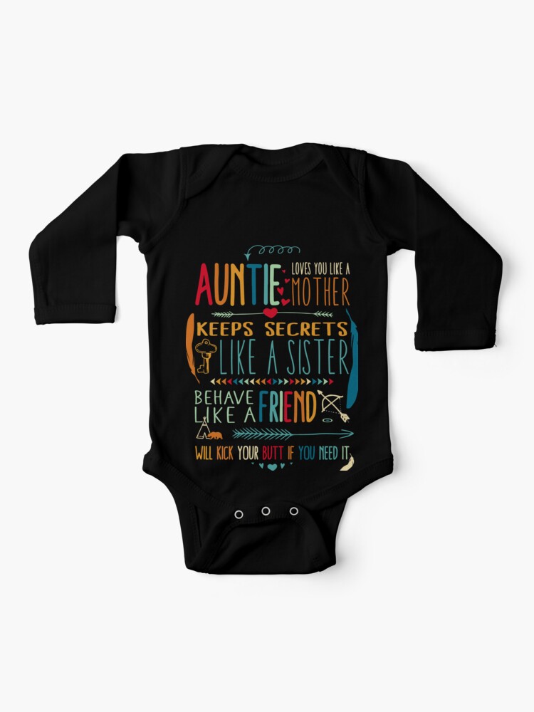 Auntie loves best sale you baby clothes