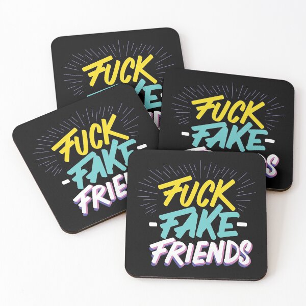 Item preview, Fuck Fake Friends xxx designed and sold by Creativenetic.